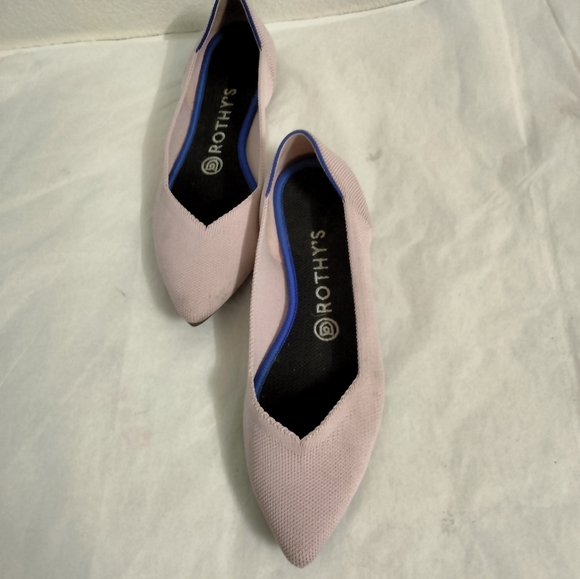 Rothy’s The Point in Petal Pink Size 8 - Picture 9 of 16